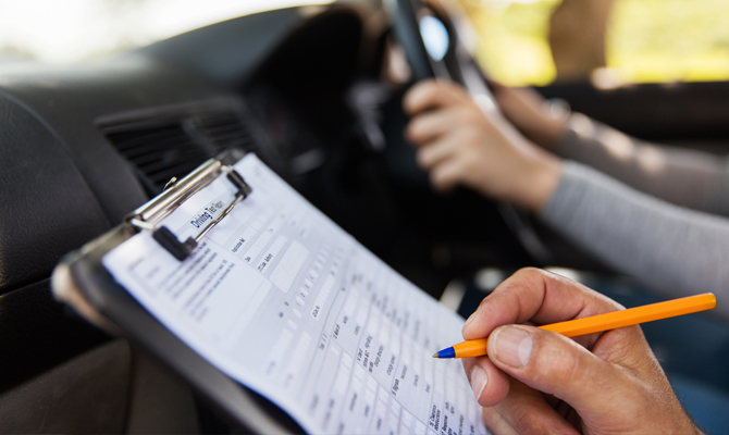 driving instructor tests